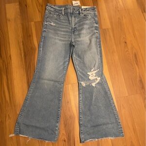 American Eagle Outfitters Light Blue Flare Jeans